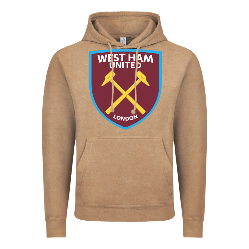 The-west-ham-united-f.c.-pen Vintage Hoodie by linhVisuals | Teevron