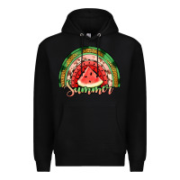 Black watermelon summer rainbow Premium Hoodie - Jasminsmagicworld