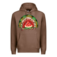 Chestnut watermelon summer rainbow Premium Hoodie - Jasminsmagicworld