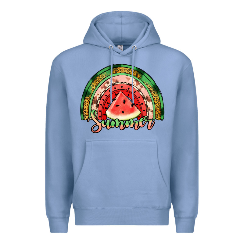 Watermelon Summer Rainbow Premium Hoodie by Jasminsmagicworld | Teevron