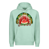 Seafoam watermelon summer rainbow Premium Hoodie - Jasminsmagicworld