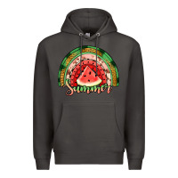 Smoke watermelon summer rainbow Premium Hoodie - Jasminsmagicworld
