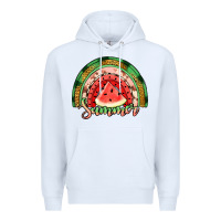 White watermelon summer rainbow Premium Hoodie - Jasminsmagicworld