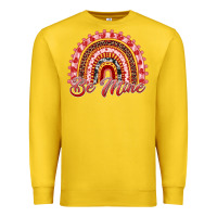 Lemon be mine valentines day rainbow Premium Sweatshirt - RanaPortraitStore