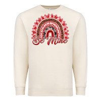 Sandshell be mine valentines day rainbow Premium Sweatshirt - RanaPortraitStore