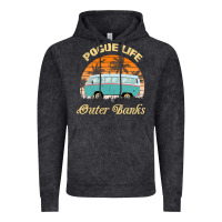Vintage Black pogue life outer banks retro vintage sunny Vintage Hoodie - linhVisuals