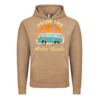 Vintage Coffee pogue life outer banks retro vintage sunny Vintage Hoodie - linhVisuals