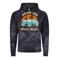 Cloud Black pogue life outer banks retro vintage sunny Vintage Hoodie - linhVisuals
