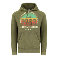 Vintage Olive est. 1983 vintage 1983 limited edition 39th birthday retro pullover ho Vintage Hoodie - linhVisuals