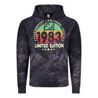 Cloud Black est. 1983 vintage 1983 limited edition 39th birthday retro pullover ho Vintage Hoodie - linhVisuals