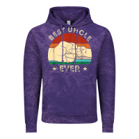 Cloud Purple vintage best uncle ever fist bump funny uncle fathers day Vintage Hoodie - linhVisuals