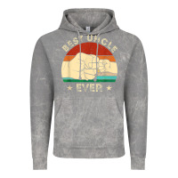 Cloud Rock vintage best uncle ever fist bump funny uncle fathers day Vintage Hoodie - linhVisuals