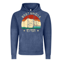 Vintage Denim vintage best uncle ever fist bump funny uncle fathers day Vintage Hoodie - linhVisuals