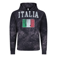 Cloud Black vintage italia italian flag italy italiano Vintage Hoodie - linhVisuals