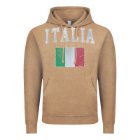 Vintage Coffee vintage italia italian flag italy italiano Vintage Hoodie - linhVisuals