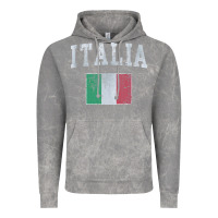 Cloud Rock vintage italia italian flag italy italiano Vintage Hoodie - linhVisuals