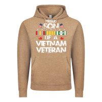 Vintage Coffee proud son of a vietnam veteran father's day Vintage Hoodie - linhVisuals