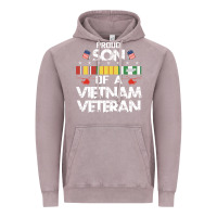 Vintage Zinc proud son of a vietnam veteran father's day Vintage Hoodie - linhVisuals