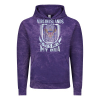 Cloud Purple virgin islands virgin islander Vintage Hoodie - linhVisuals