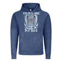 Vintage Denim virgin islands virgin islander Vintage Hoodie - linhVisuals