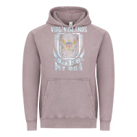 Vintage Zinc virgin islands virgin islander Vintage Hoodie - linhVisuals