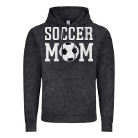 Vintage Black womens soccer mama soccer mom Vintage Hoodie - linhVisuals