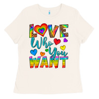 Western Love Who You Want Ladies Tee | Teevron