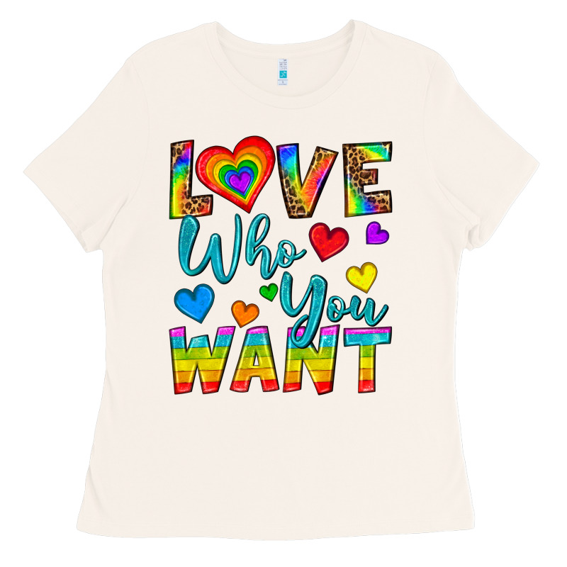 Western Love Who You Want Ladies Tee by BundleAndBundleShop | Teevron