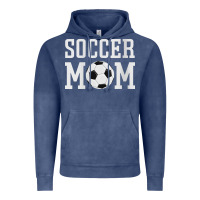 Vintage Denim womens soccer mama soccer mom Vintage Hoodie - linhVisuals