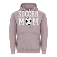 Vintage Zinc womens soccer mama soccer mom Vintage Hoodie - linhVisuals