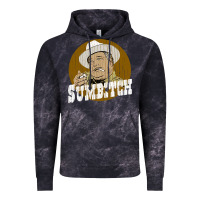 Cloud Black sumbitch distressed Vintage Hoodie - linhVisuals