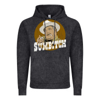 Vintage Black sumbitch distressed Vintage Hoodie - linhVisuals