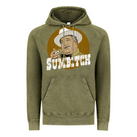 Vintage Olive sumbitch distressed Vintage Hoodie - linhVisuals