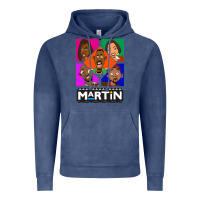 Vintage Denim Martin TV Show Vintage Hoodie - linhVisuals