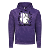 Cloud Purple who run the world squirrels Vintage Hoodie - linhVisuals