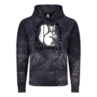 Cloud Black who run the world squirrels Vintage Hoodie - linhVisuals