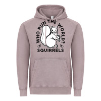 Vintage Zinc who run the world squirrels Vintage Hoodie - linhVisuals