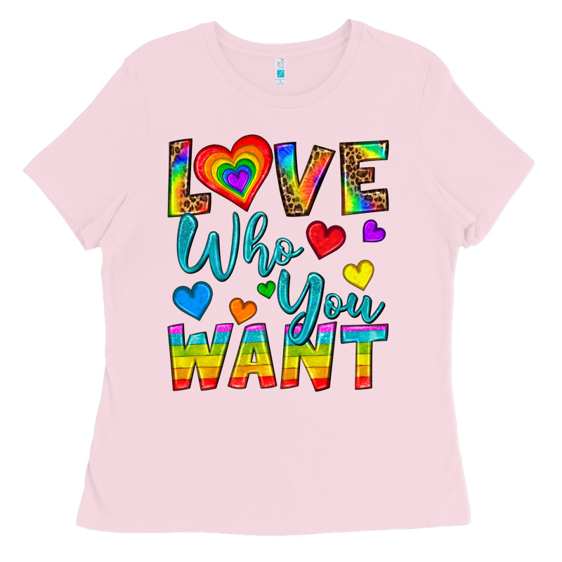 Western Love Who You Want Ladies Tee by BundleAndBundleShop | Teevron
