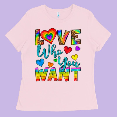 Western Love Who You Want Ladies Tee Designed By Bundleandbundleshop