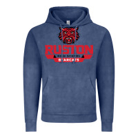 Vintage Denim ruston high school Vintage Hoodie - linhVisuals