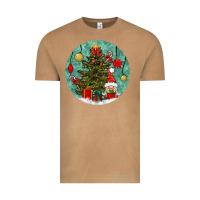 Vintage Camel christmas tree and gnome Vintage Tee - BundleAndBundleShop