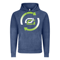 Vintage Denim optic team  gaming Vintage Hoodie - linhVisuals