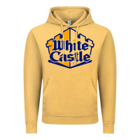 Vintage Mustard white castle high school Vintage Hoodie - linhVisuals
