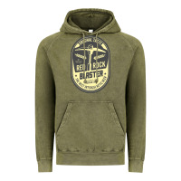 Vintage Olive deep rock galactic red rock blaster beer , designer   t shirt Vintage Hoodie - linhVisuals