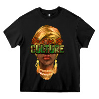 Black Do it for the culture Heavy Core Tee - HowdyJamesFarm