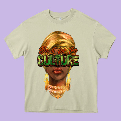 Do It For The Culture Heavy Core Tee Designed By Howdyjamesfarm