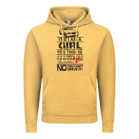 Vintage Mustard a girls xfire roadster   crossfire Vintage Hoodie - linhVisuals