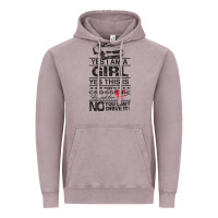 Vintage Zinc a girls xfire roadster   crossfire Vintage Hoodie - linhVisuals