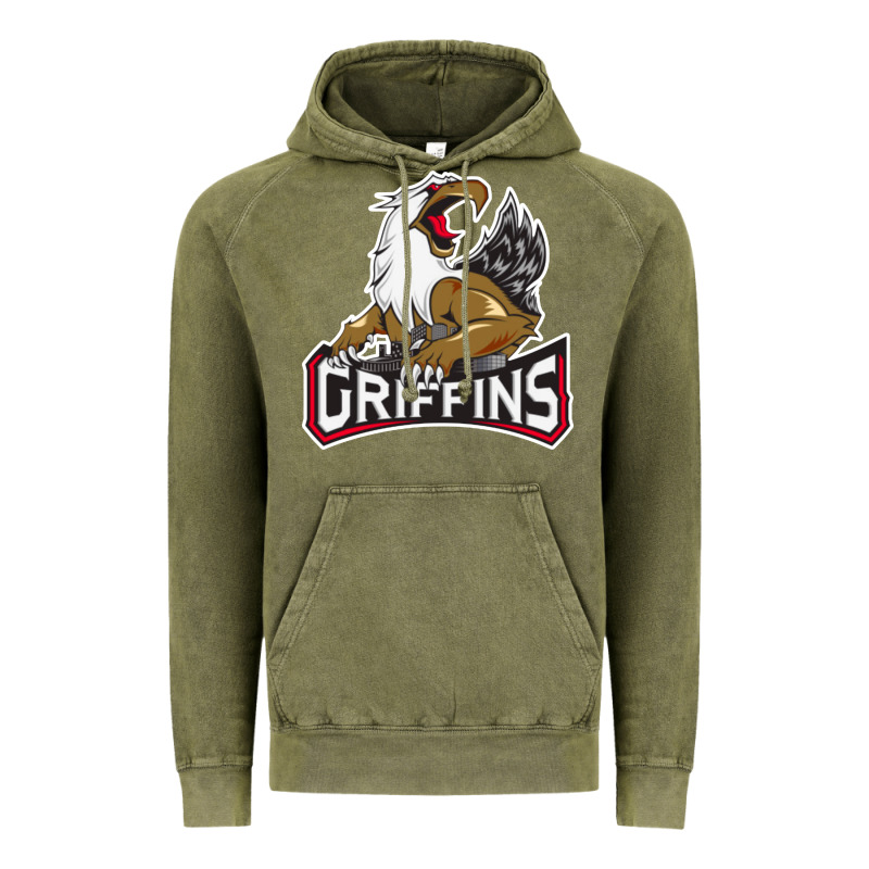 Grand Rapids Griffins Vintage Hoodie by linhVisuals | Teevron