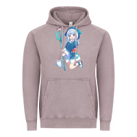 Vintage Zinc Gawr Gura Vintage Hoodie - linhVisuals